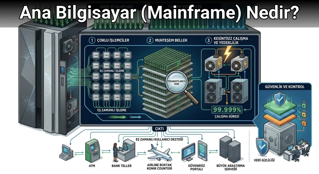 Ana Bilgisayar (Mainframe) Nedir?